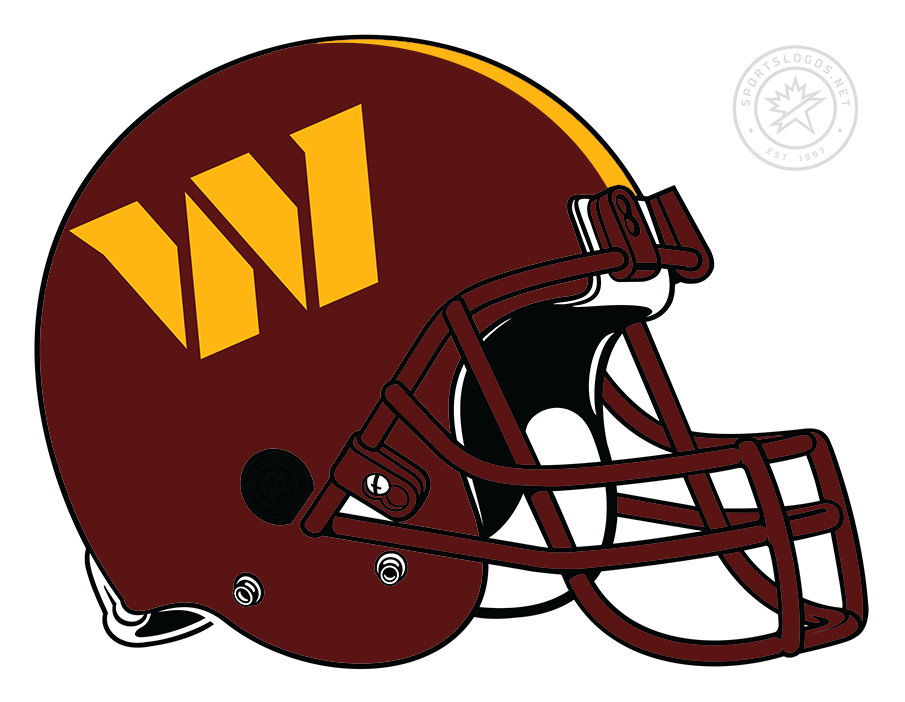 Washington Commanders 2022-Pres Helmet logo iron on transfers for clothing